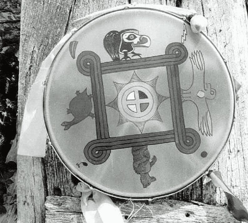 mijn eerste sjamaan drum